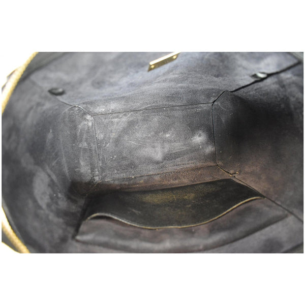 CELINE Micro Belt Grained Calfskin 2Way Shoulder Bag Black