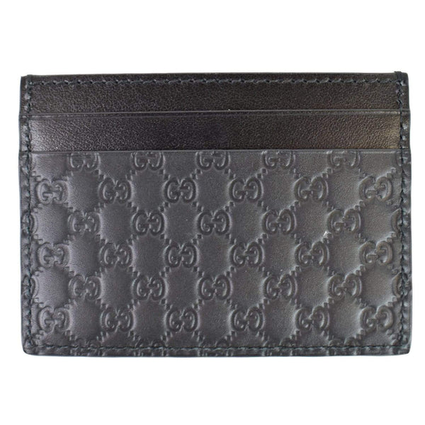 Gucci Microguccissima Leather Card Case for debit cards