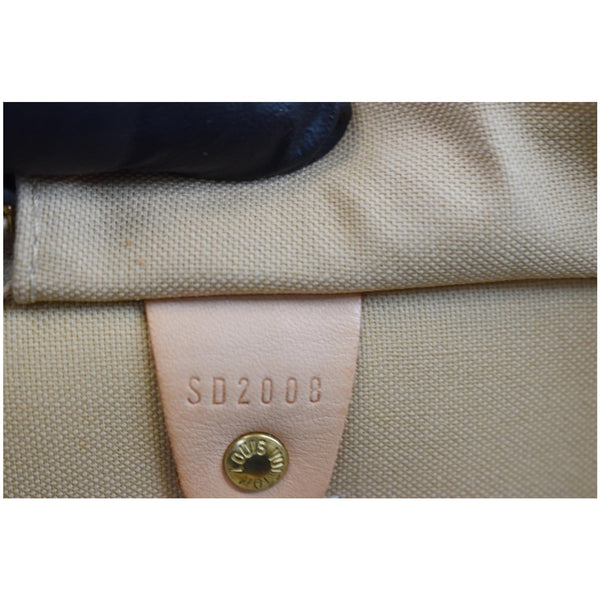 Louis Vuitton Damier Azur Speedy 30 Satchel Handbag code