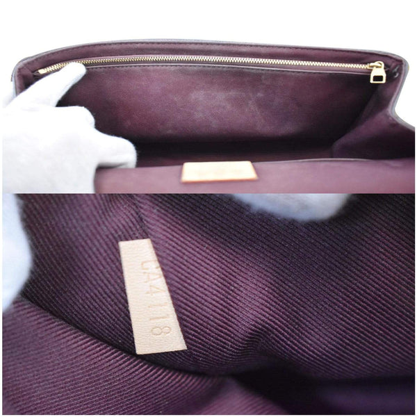 Louis Vuitton Cluny MM Monogram Canvas Shoulder Bag - item code CA4118