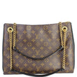 Louis Vuitton Surene MM Monogram Canvas Shoulder Bag - brown color