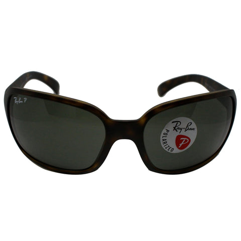 Ray-Ban RB4068 894/58 60 Women Sunglasses Green Classic G-15 Polarized Lens