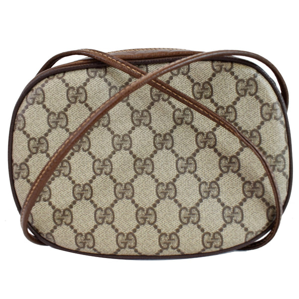 Gucci GG Supreme Web Crossbody Bag Beige For Women - shoulder strap