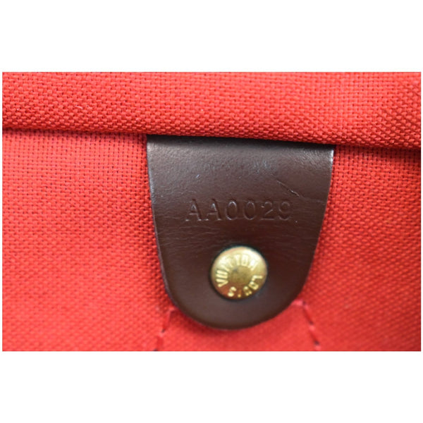 Louis Vuitton Speedy 30 Damier Ebene Satchel Bag code AA0029