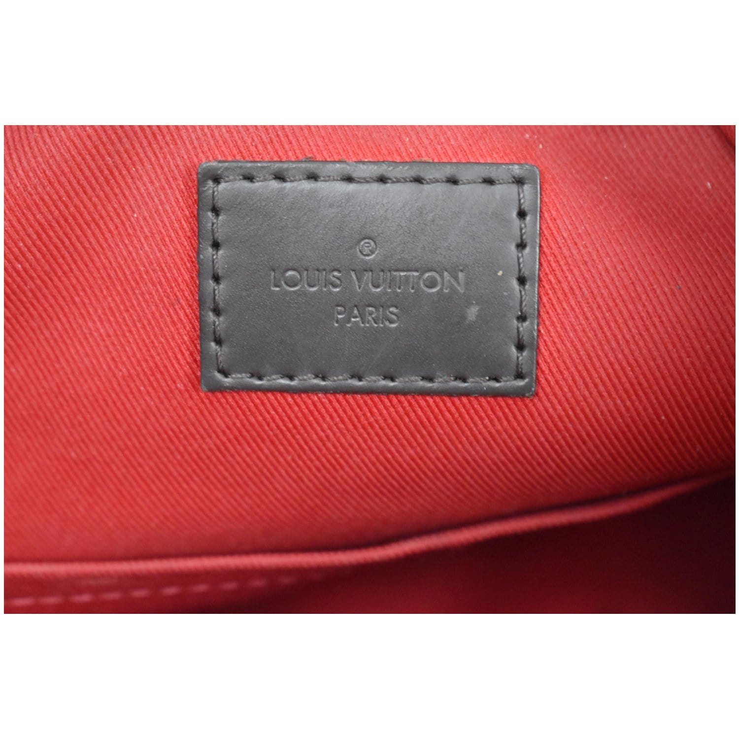 Louis Vuitton - 'South Bank Besace' Handtasche in Damier Ebene  Canvas - FULL SET