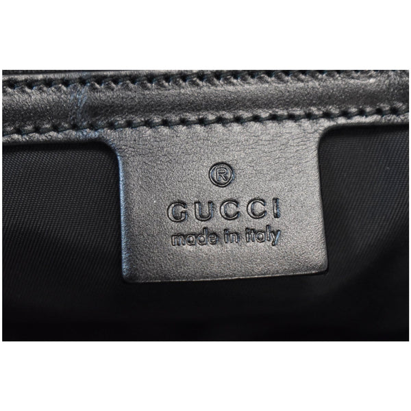 GUCCI Techpack Backpack with Embroidery Backpack Bag Black 429037