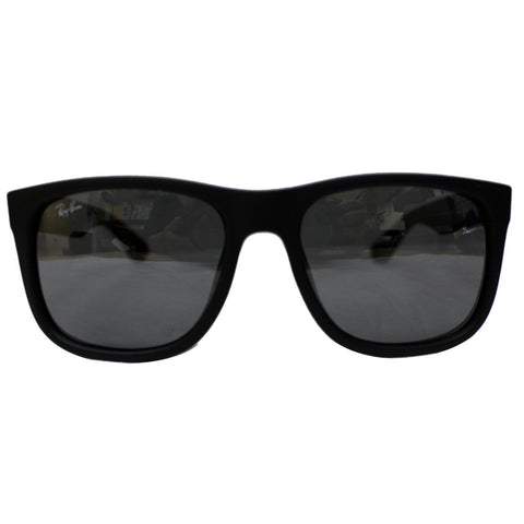 RAY-BAN RB4165F 622/6G 54 Sunglasses Grey Silver Mirrored Lens