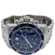 MOVADO Series 800 Chronograph Swiss Quartz SS Watch Blue Dial 42MM