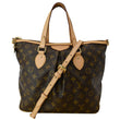 LOUIS VUITTON Palermo PM Monogram Canvas Shoulder Bag Brown