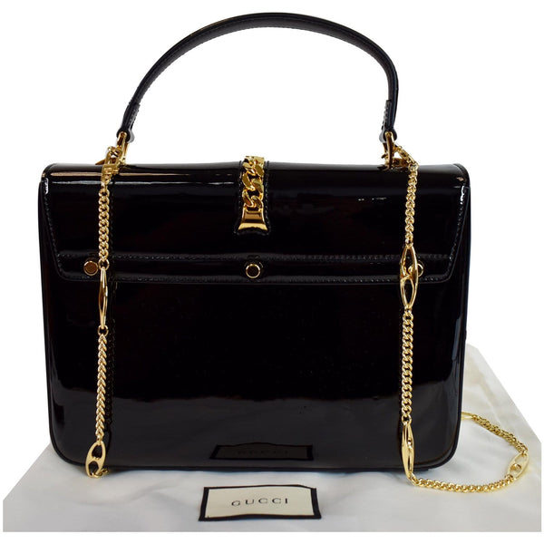 Gucci Sylvie 1969 Patent Leather Mini Chain Bag