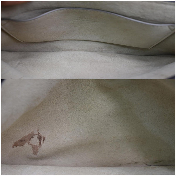 CHLOE Faye Small Suede Leather Shoulder Bag Brown