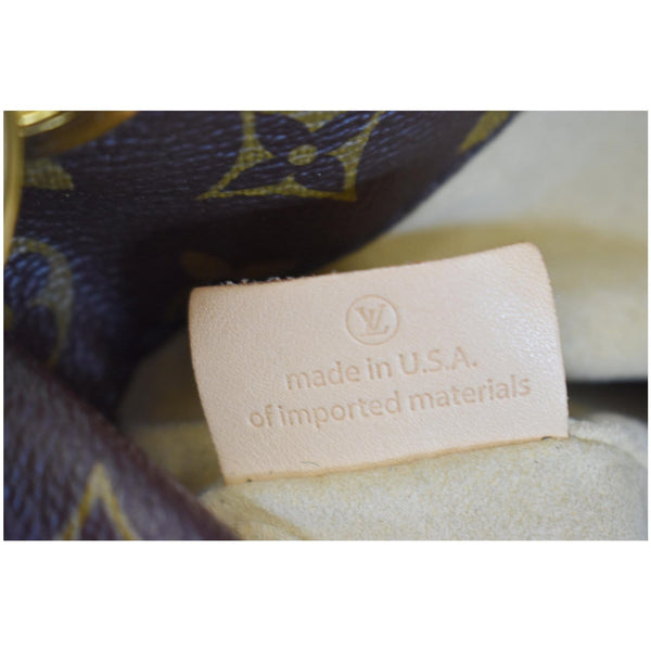 LOUIS VUITTON Artsy MM Monogram Canvas Shoulder Bag Brown