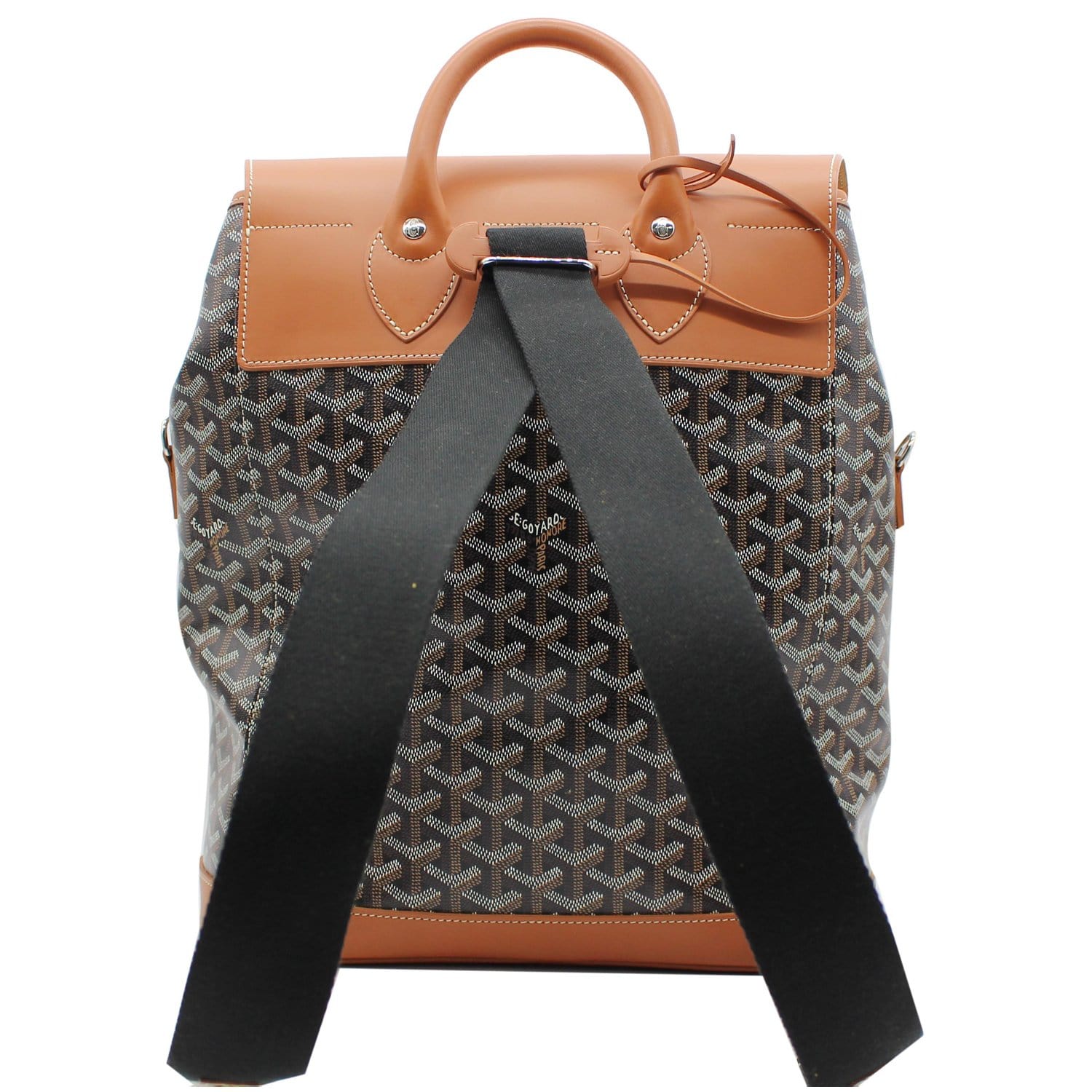 L'alpin leather backpack Goyard Brown in Leather - 34938176