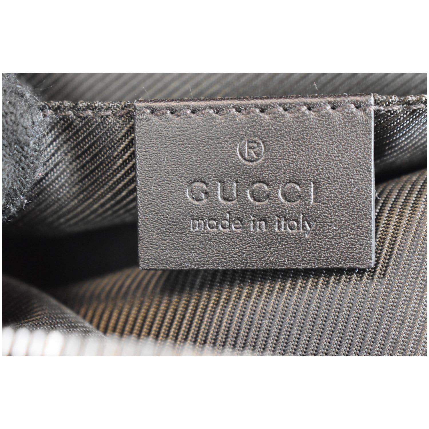 Gucci GG Monogram Web Small Cosmetic Case Beige