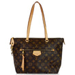 LOUIS VUITTON Iena PM Monogram Canvas Shoulder Bag Brown