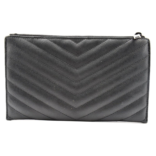 Yves Saint Laurent Bill Pouch Grain De Poudre Black - DDH