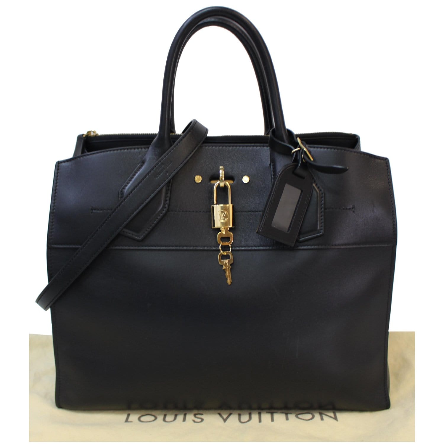 Louis Vuitton Pre-owned 2019 City Steamer mm Handbag - White