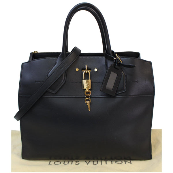 Louis Vuitton City Steamer GM Padlock Keys Bag