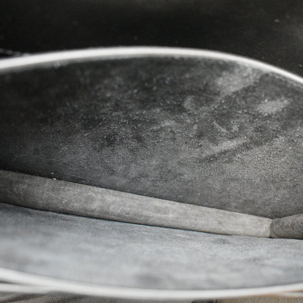 YVES SAINT LAURENT Monogram Sunset Medium Leather Shoulder Bag Black