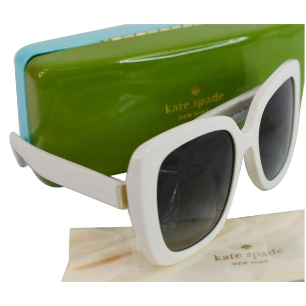 KATE SPADE KRYSTALYN/S SZJ 53 Women Sunglasses Dark Grey Gradient Lens