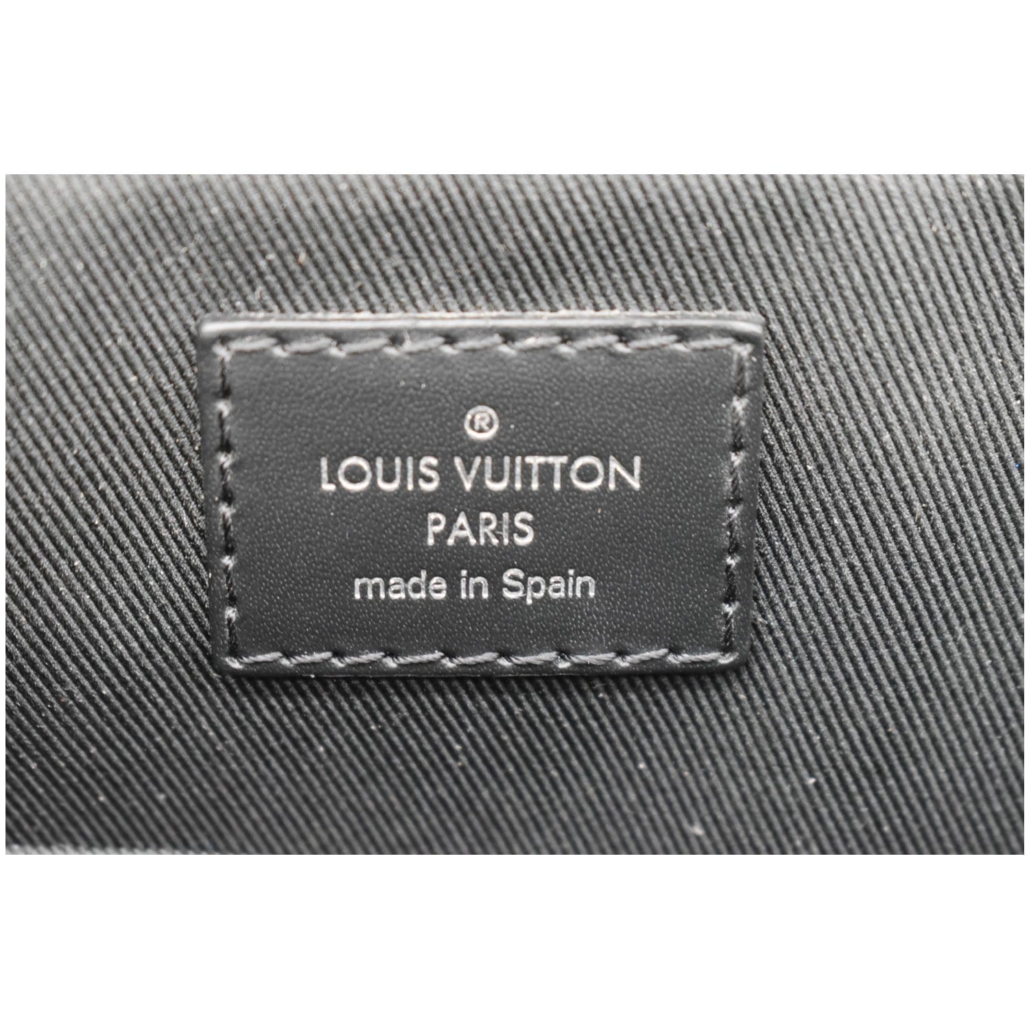 Louis Vuitton Messenger District Monogram Eclipse PM Noir Black in Toile  Canvas with Silver-tone - US