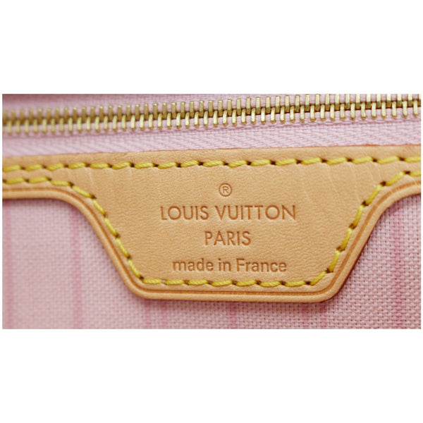 LOUIS VUITTON Delightful PM Damier Azur Hobo Bag White