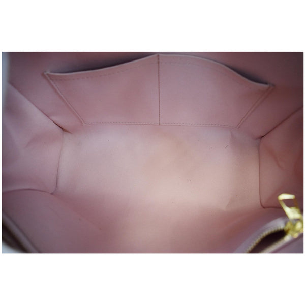 Louis Vuitton Bond Street Damier Ebene Shoulder Bag - pink interior