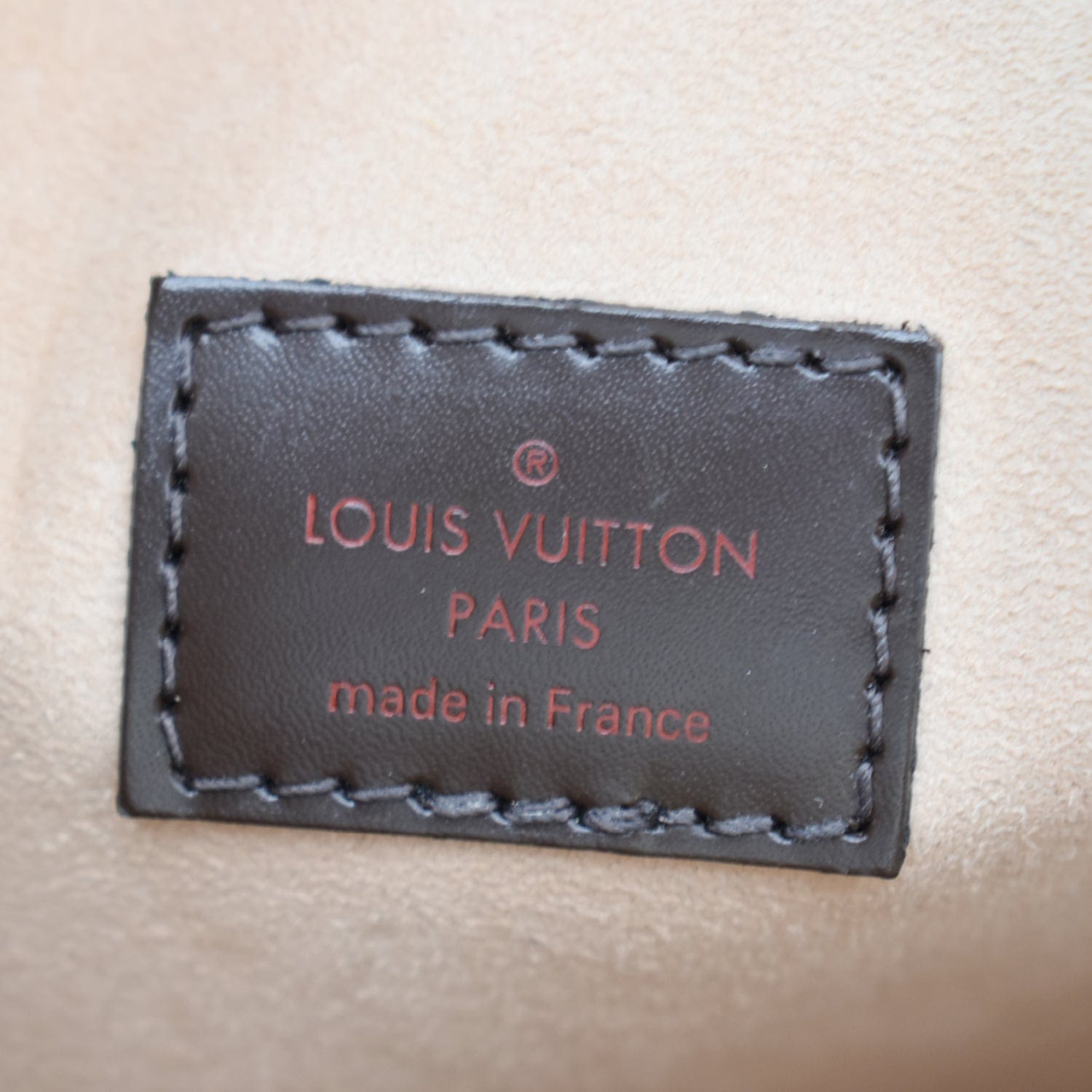 Louis Vuitton Kensington Damier Ebene Tote Bag