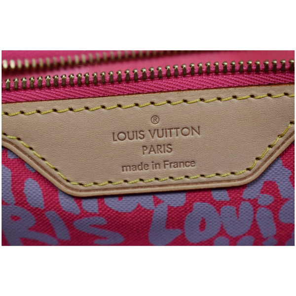 Louis Vuitton Neverfull GM Monogram Graffiti Tote Bag - made in France