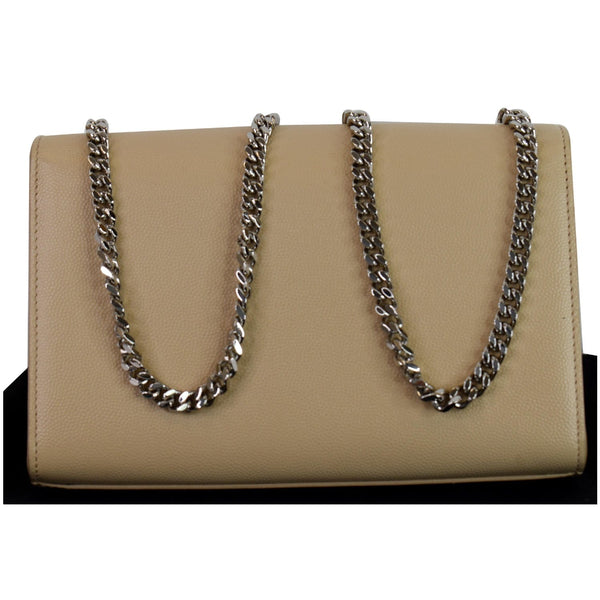 YVES SAINT LAURENT Kate Medium Leather Crossbody Bag Beige