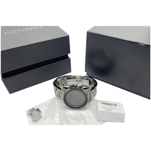 MOVADO Bold Metals 3600259 Swiss SS Watch Dial 43MM