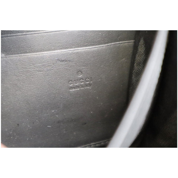 Gucci Dionysus GG Supreme Crossbody Chain Wallet Beige