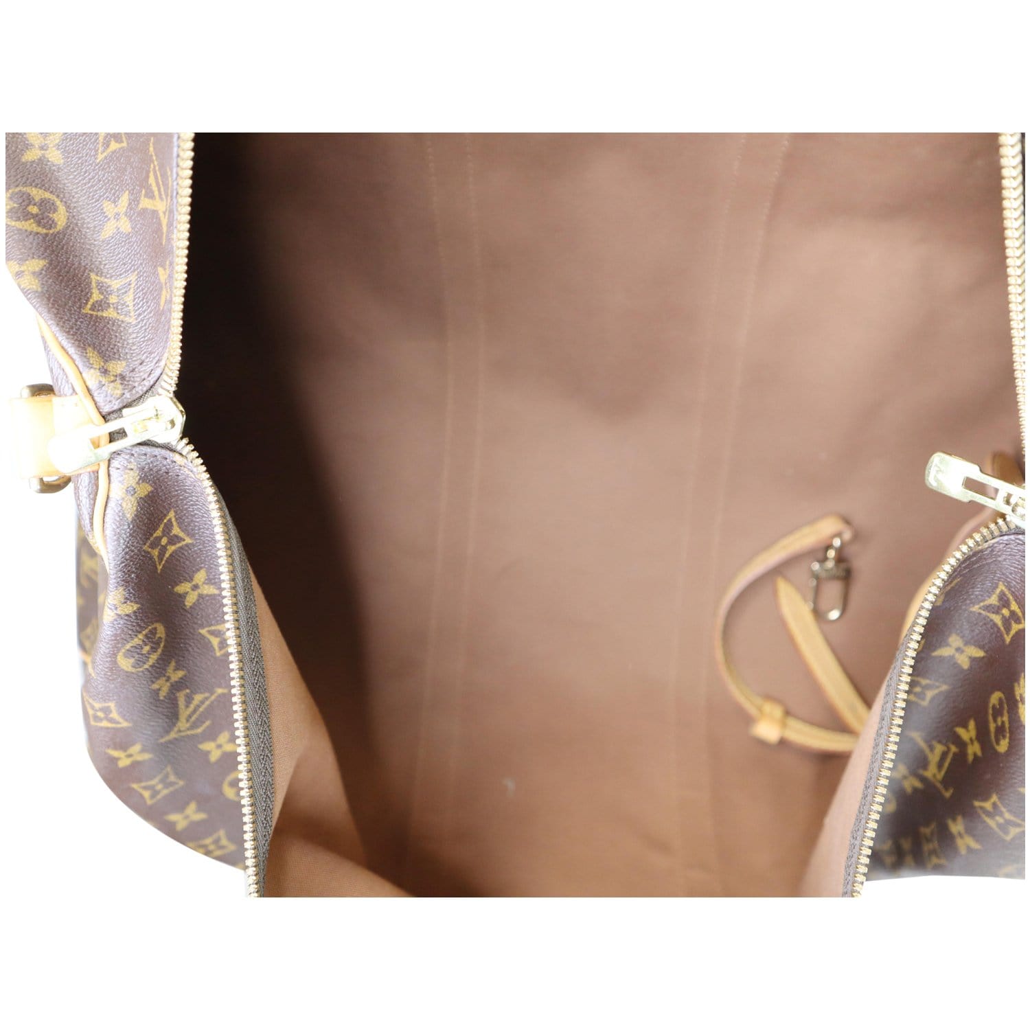 Louis Vuitton Keepall 60 Monogram Canvas Brown Travel Bag
