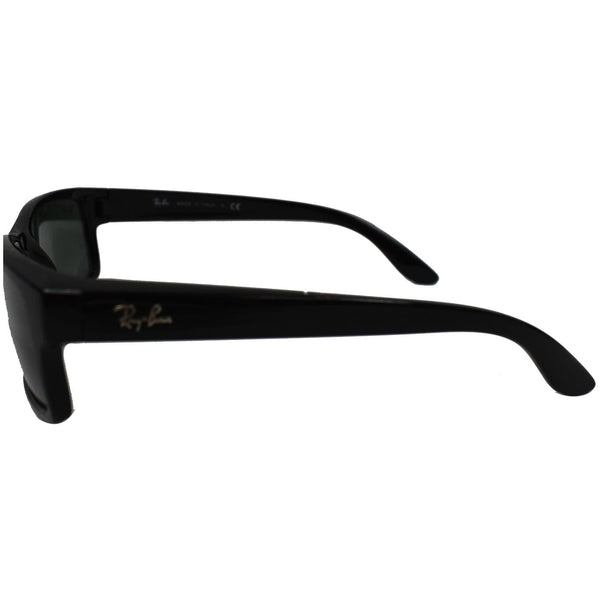 RAY-BAN RB4151 601 59 Black Sunglasses Green Classic G-15 Lens