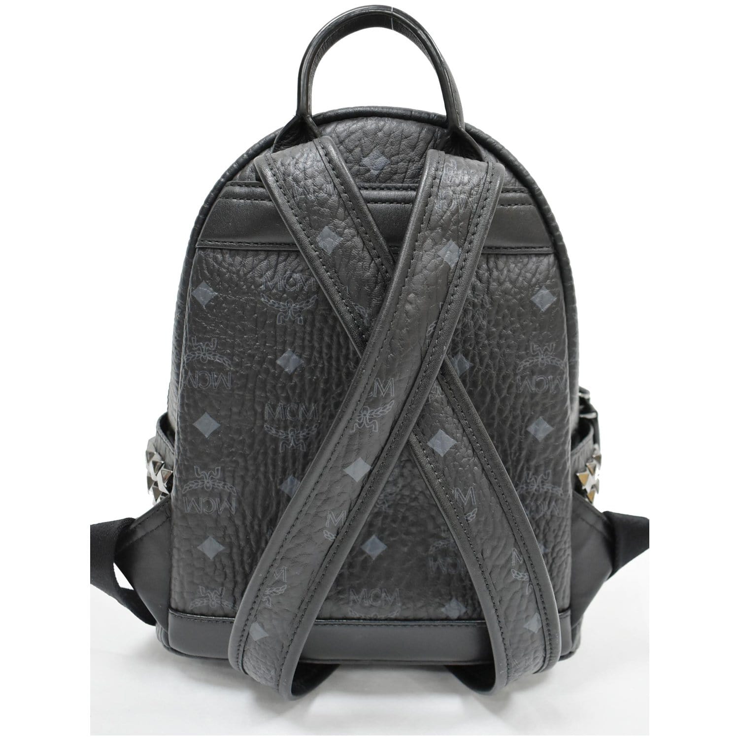 Mcm Stark Small Backpack - Black