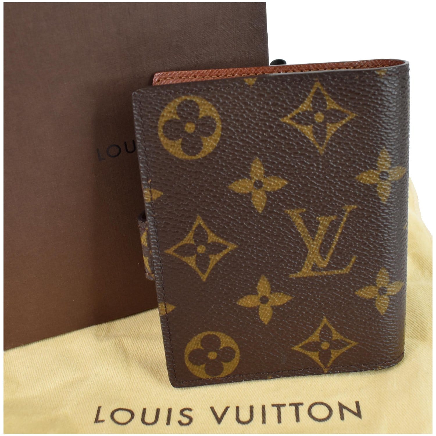 Louis Vuitton Notebook Cover Agenda Monogram Mini Canvas Ladies