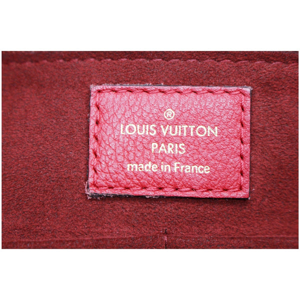 LOUIS VUITTON Kimono Monogram Calfskin Tote Bag Brown/Cerise