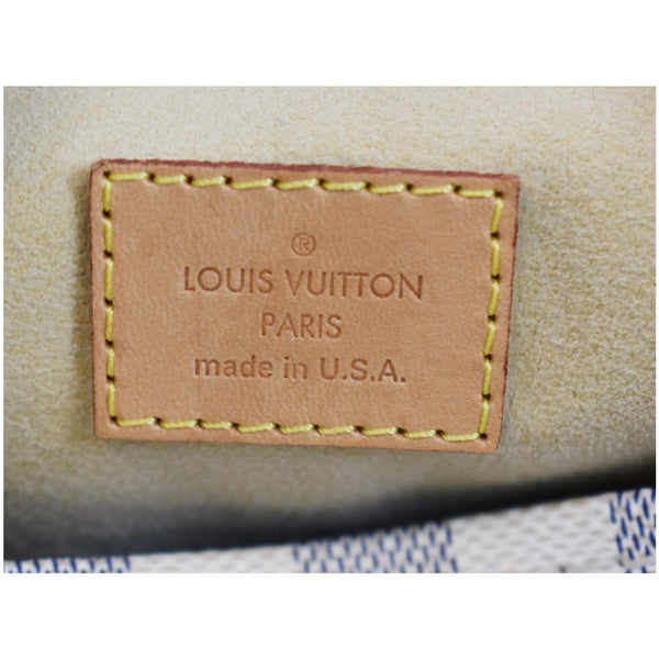Louis Vuitton Artsy GM Damier Azur Shoulder Bag White - made in USA