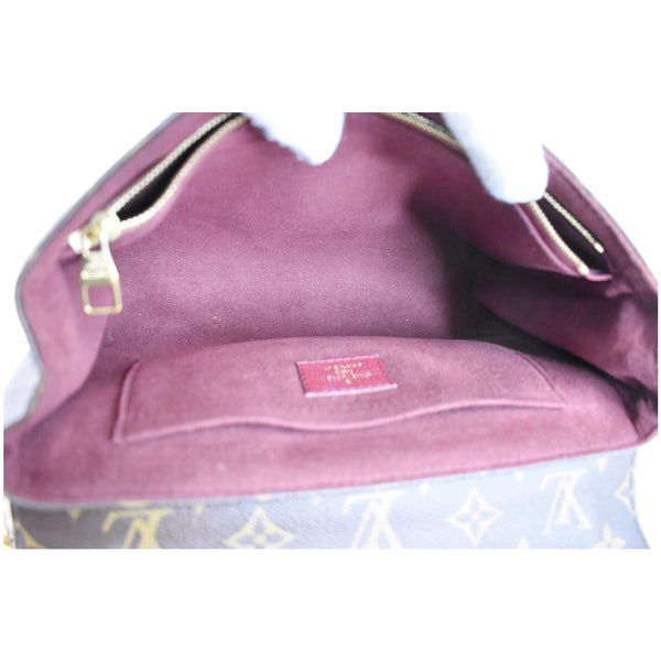 LOUIS VUITTON Saint Placide Monogram Canvas Crossbody Bag Bordeaux