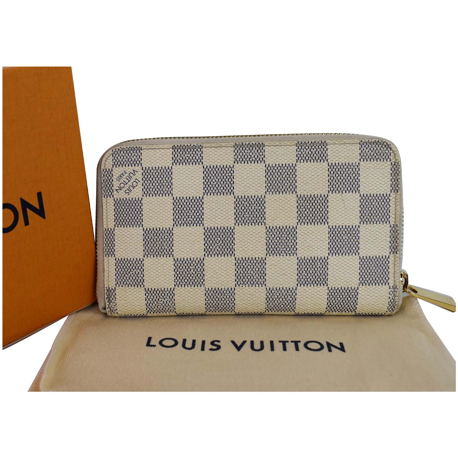 Louis Vuitton - Zippy Organizer ($875) - avail in monogram, damier, blk  damier, white…
