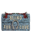 Gucci Dionysus Small Blind For Love Python Shoulder Bag
