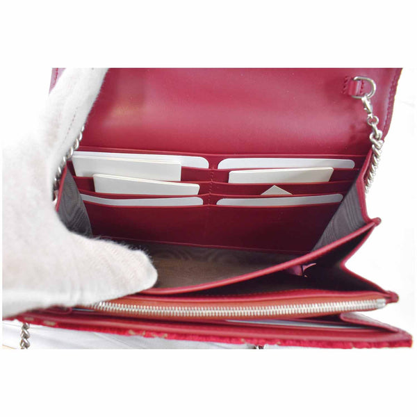 Gucci Dionysus Mini Velvet Canvas Interior Wallet
