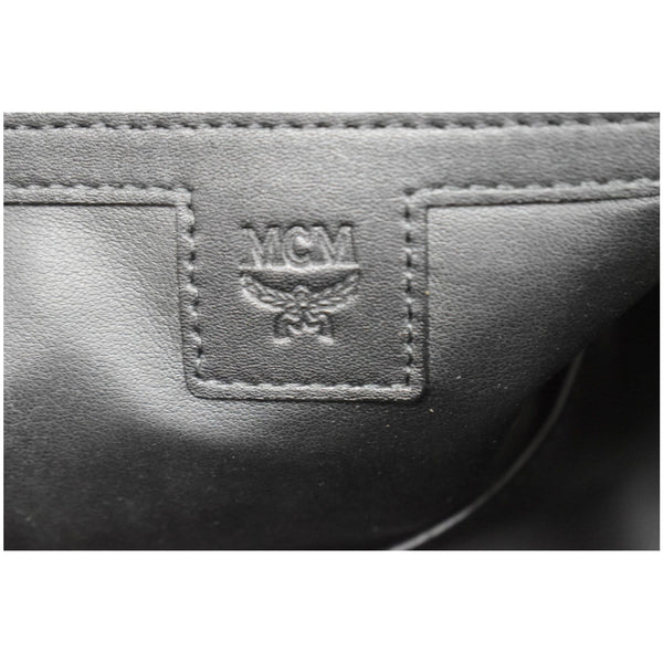 MCM Stark Classic Visetos Canvas Backpack Bag Cognac