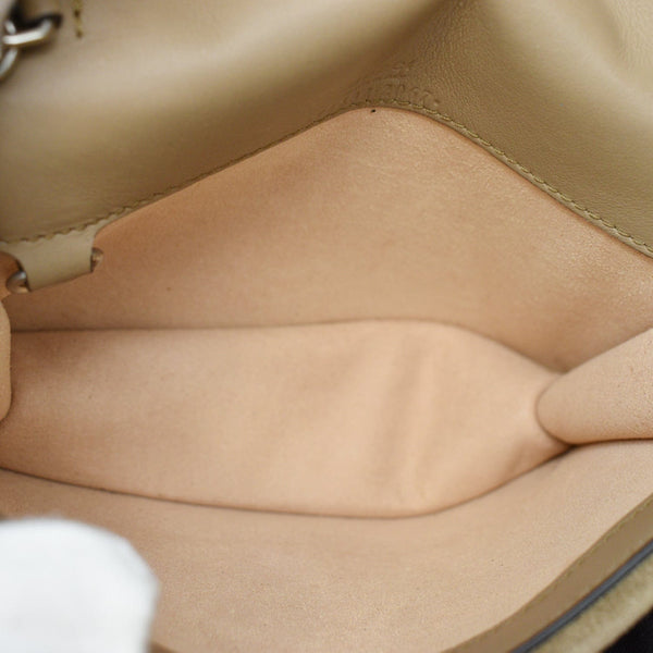 GUCCI Dionysus Super Mini GG Supreme Canvas Crossbody Bag Taupe 476432