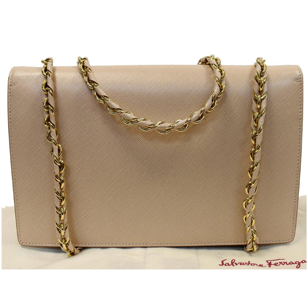 SALVATORE FERRAGAMO Large Vara Bow Leather Shoulder Bag