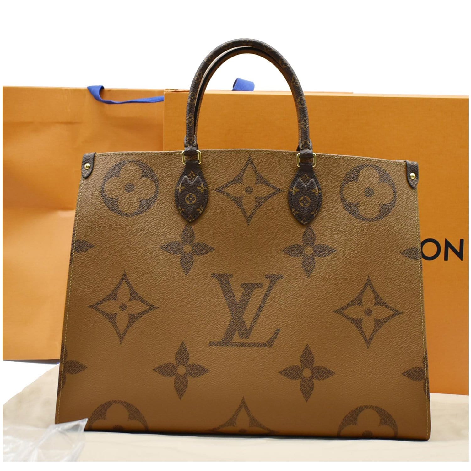 Louis Vuitton Giant Monogram Canvas Onthego GM Tote, Louis Vuitton  Handbags
