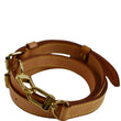 Louis Vuitton Adjustable Leather Matellic Buckles Strap