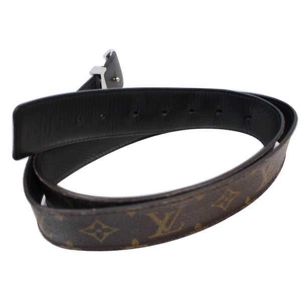 LV Initiales Monogram Canvas Belt out side look
