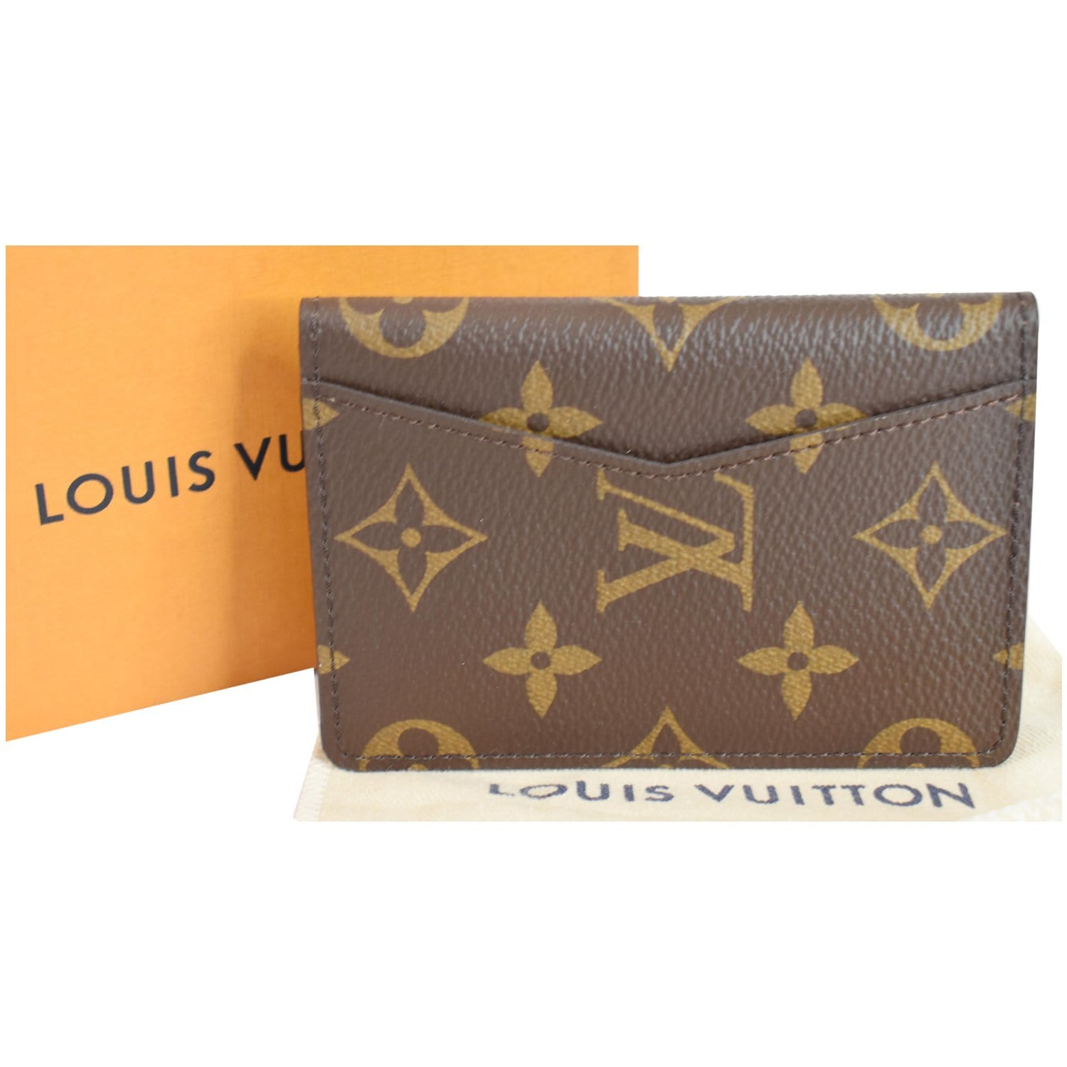 Louis Vuitton Pocket Organizer Monogram Brown
