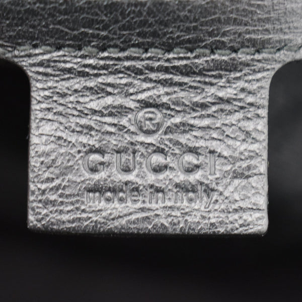 Gucci Morpheus Leather Convertible Backpack Bag Black